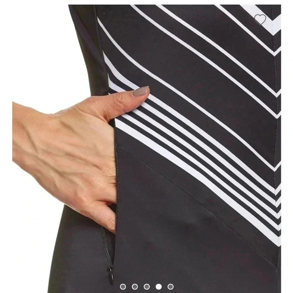 Active Spirit Pocketz shore point V neck swimsuit size 16 NWT pocket - Picture 3 of 10